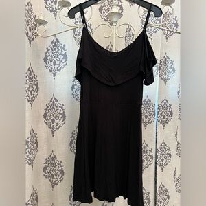Adam Levine Off Shoulder Black Dress sz L